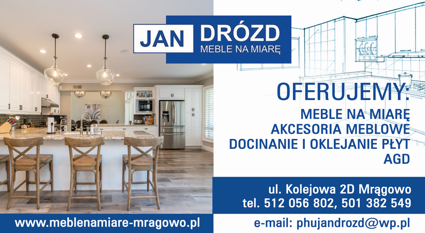 kuchnie pod zabudowę MRĄGOWO